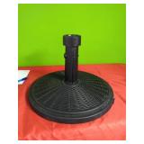 Patio Umbrella Base.  Prefilled. Does not include