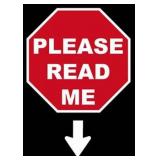 **PLEASE CHECK ALL YOUR INFO**