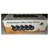 BF BRIGHTFIELD Rollerblade Office Chair Wheels 3"