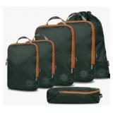 Tripped Compression Packing Cubes for Travel-