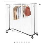 GREENSTELL Clothes Rack with Cover & Tube