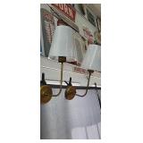NEW Wall Mount LampsColor: BrassLamps are