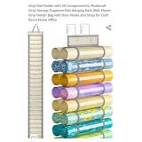 NEW VINYL ROLL HOLDER - Holds 50 rolls