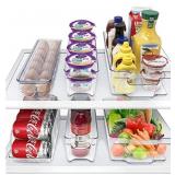 Fridge Bins and Freezer Bins Refrigerator