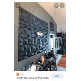 Art3D Decorative 3D Wall Panels PVC Diamond