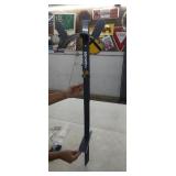 Steel Garden Hose Holder with Faucet. 42" total