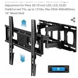 Everstone Full Motion TV Wall Mount with Height