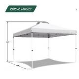 Essential Lounger 10x10 Outdoor Pop Up Canopy