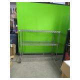3 Tier Stainless NSF Commercial Metal Shelf Ca