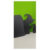 Halloween  Plastic decorative cut outs( 2 pks of
