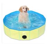 NEW PET POOLColor: Yellow & BlueMeasurements: