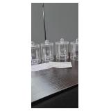 NEW 4 Pk Cotton Balls/Q-Tip/Makeup Organizers w/