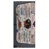 African American  sun protector for windshield