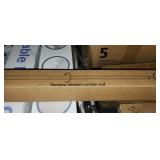 Tension rod Curtain or shower rod New