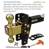 Adjustable Trailer Hitch  Automotive Trailer