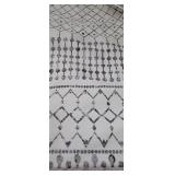 NEW Creek Area RugColor: GrayMeasurements: 5