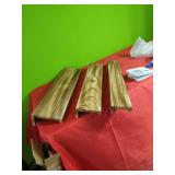 3 New 24" Long Floating Wall Shelves