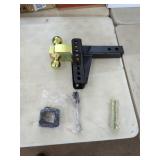 New Adj. 20k LB Trailer Hitch Ball Mount  2
