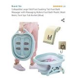 Collapsible Large Fold Foot Soaking Tub Foot Bath