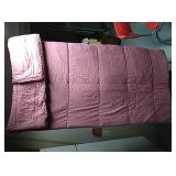 Wentzel mauve colored sleeping bag. In good shape