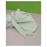 (2)  Green sheer drapes  56" X 132"