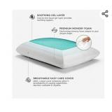 Sealy Essentials Memory Foam Gel Cooling Pillows,