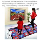 Double User Dance Mat for Kids Adults, Wireless