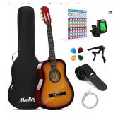 Moukey 38in Acoustic Guitar for Beginner Kid