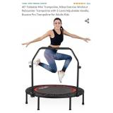 40" Foldable Mini Trampoline, Niksa Exercise