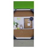 NEW Whitewash Cork BoardMeasurements:  17" x