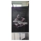 NEW Canvas Poster "Impossible is