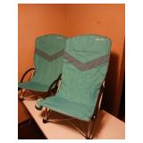 ( 2 ) MOVTOTOP FOLDING BEACH CHAIRS / with cup