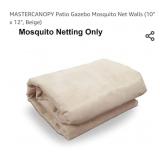 MASTERCANOPY Patio Gazebo Mosquito Net Walls (10"