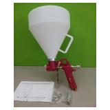 PNT GREEN  AIR TEXTURE HOPPER SPRAY GUN