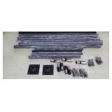 NEW Outdoor String Light Metal Holders - set of 4