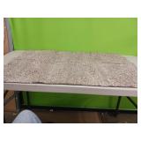 24" x 36" Beige Door Mat with rubber backing