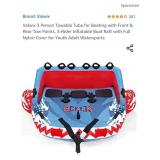 Valwix 3 Person Towable Tube for Boating with