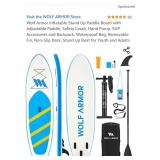 Wolf Armor Inflatable Stand Up Paddle Board with