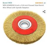 WEN WW8058 8-Inch x 3/4-Inch Pressed Steel Bench