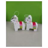 Pair of mini piñatas.  7inches tall x 5 inches