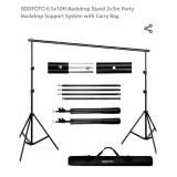 BDDFOTO 6.5x10ft Backdrop Stand 2x3m Party