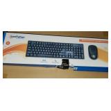 Manhattan Wireless Keyboard and Mouse Combo, Full