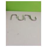 (4)  3" GARAGE HOOK brackets