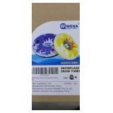 NEW HIWENA Snow Tubes, Inflatable Snow Tubes for