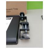 Clamp on keyboard tray 27.5 " x 12"