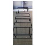 Foldable Black Metal Twin Size Bed Frame