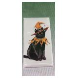 Mary Lake-Thompson Cat Witch Cotton Flour Sack
