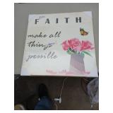 4 inspirational wall hangings