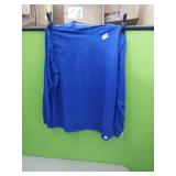 3x  LONG  SLEEVE SHIRT  royal blue