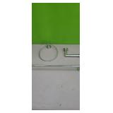 NEW Nemox Collection Bathroom set of 3Nickel